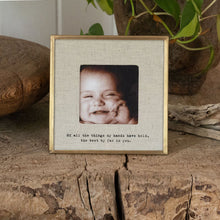 Load image into Gallery viewer, Brass Linen Frame