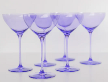 Load image into Gallery viewer, Estelle Martini Glasses - Set of 6