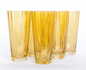 Estelle Sunday High Ball Glasses - Set of 6