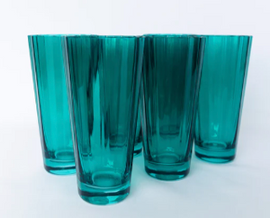 Estelle Sunday High Ball Glasses - Set of 6