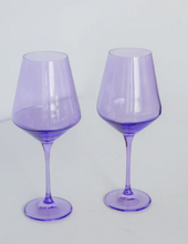 Load image into Gallery viewer, Estelle Stemmed Wine Glasses - Set of 2