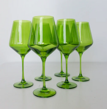 Load image into Gallery viewer, Estelle Stemmed Wine Glasses - Set of 6