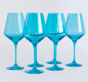 Estelle Stemmed Wine Glasses - Set of 6
