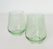 Load image into Gallery viewer, Estelle Stemless Wine Glasses - Set of 2
