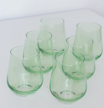 Load image into Gallery viewer, Estelle Stemless Wine Glasses - Set of 6