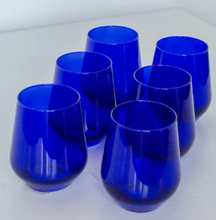 Load image into Gallery viewer, Estelle Stemless Wine Glasses - Set of 6