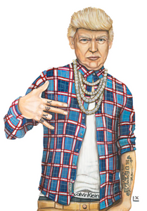 Trump Paper Print