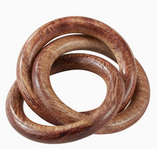 Load image into Gallery viewer, Wooden Interlock Napkin Ring