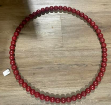 Load image into Gallery viewer, 17.75" Wood Bead Wreath