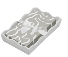 Load image into Gallery viewer, Guest Towels w/ Ceramic Tray