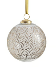 Load image into Gallery viewer, Golden Echoes Glass Ornament