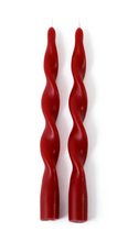 Load image into Gallery viewer, Lumiare 10" Twist Candles - set of 2
