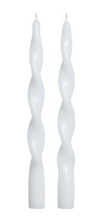 Load image into Gallery viewer, Lumiare 10" Twist Candles - set of 2