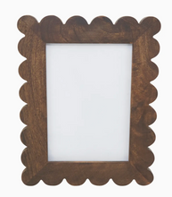 Load image into Gallery viewer, Scalloped Wood Picture Frames
