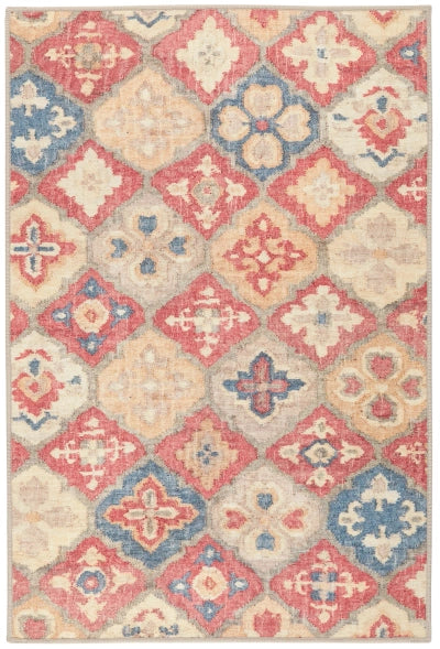 Pali Multi- Machine Washable Rug