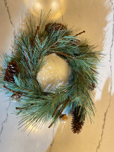 Roswell Mixed Pine Candle Ring (12"-13")