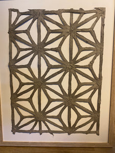 Gray Paper Framed Art  23.5" X 29.5"