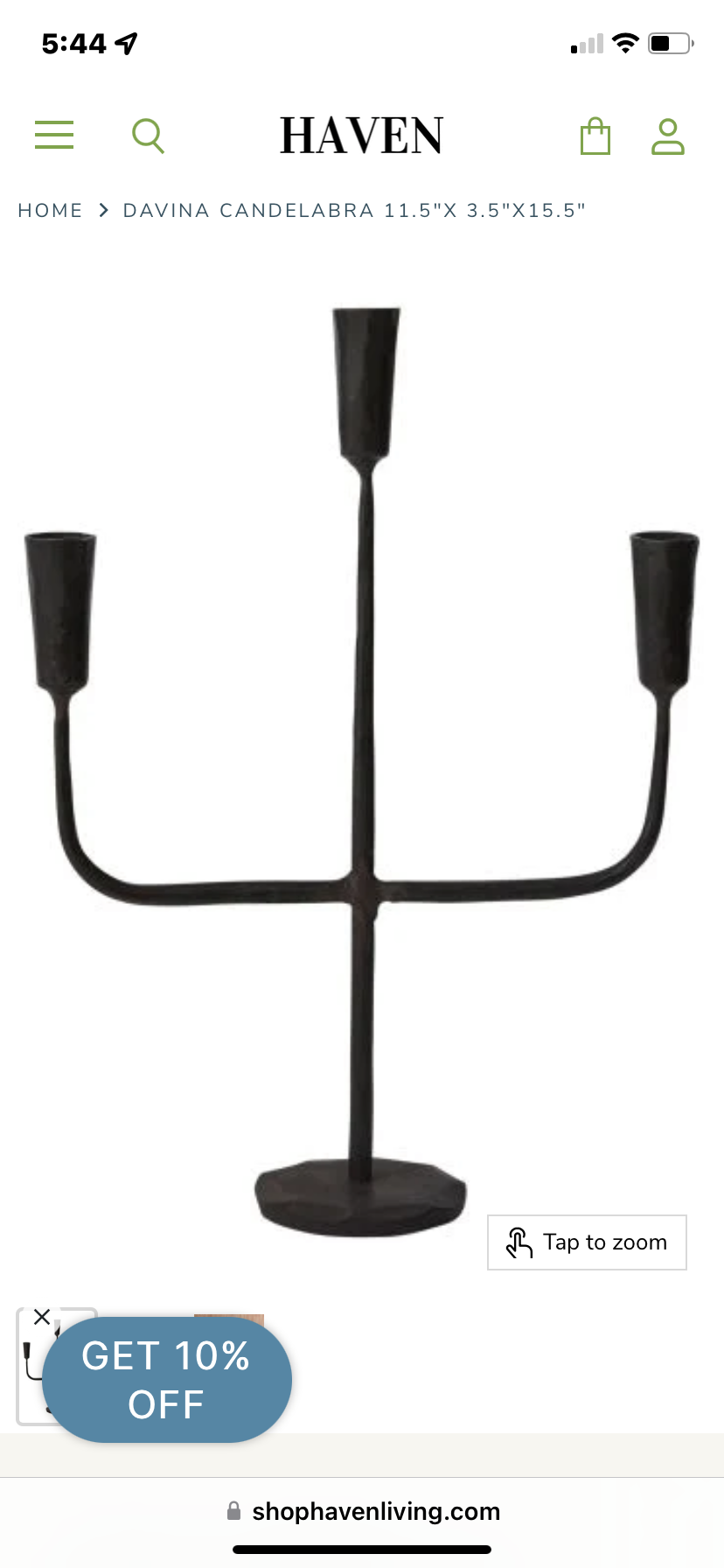 Davina Candelabra